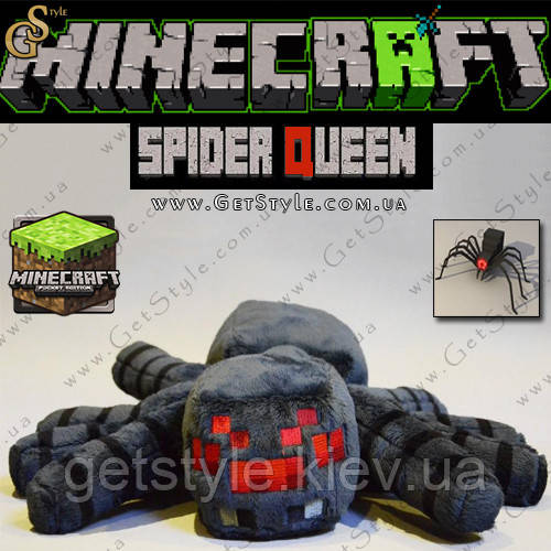 Іграшка Королева павуків з Minecraft — "Spider Queen" — 40 см.