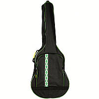 Чехол для акустической гитары HA-WG 41Z без утеплителя с зеленым орнаментом