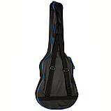 Чохол для акустичної гітари HZA-WG 41Z без утеплювача. Синій орнамент, фото 2