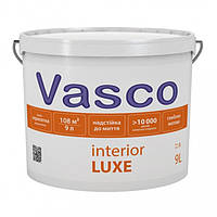 Vasco Interior Luxe моющаяся матовая латексная интерьерная краска Васко Интериор Люкс 9л