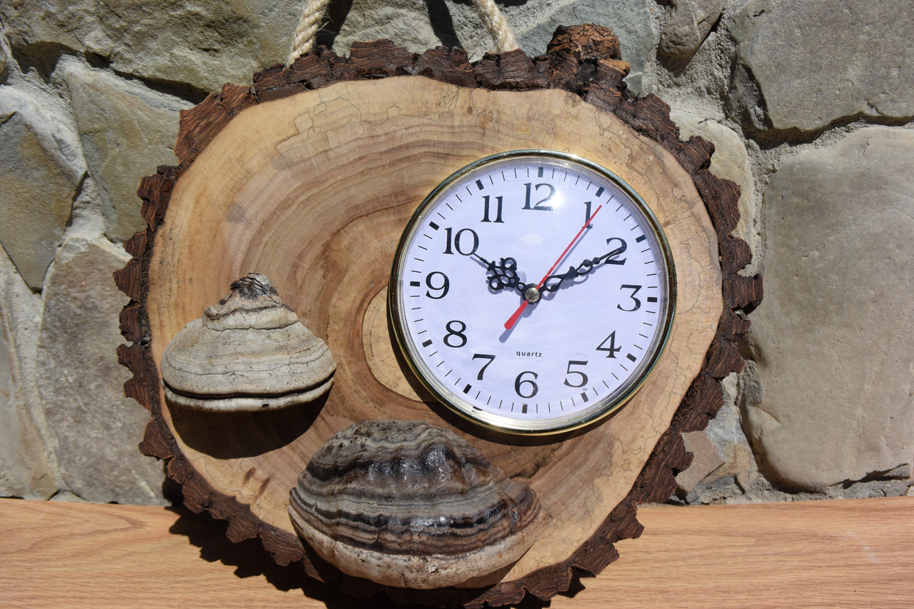 Деревяные настенные часы Дерев’яний настінний годинник Дуб, фото 1