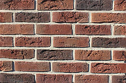 Облицювальна фасадна плитка Loft Brick Бельгійський 08 Червоний