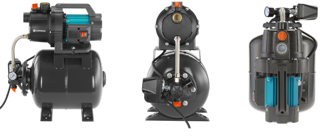 Насосні станції Gardena обкладинка Насосні станції Gardena обкладинка