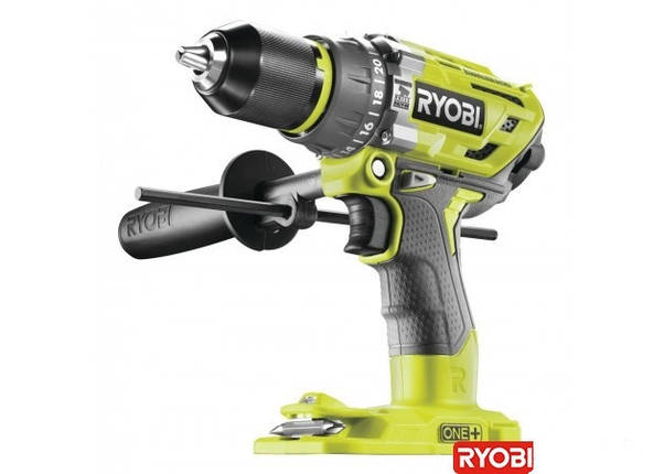 Дриль-шуруповерт безщіткова акумуляторна Ryobi R18PD7-0 ONE+, фото 1