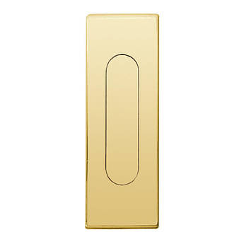 Дверна ручка купе для розсувних дверей Fimet 3663AS F01 Латунь полірована