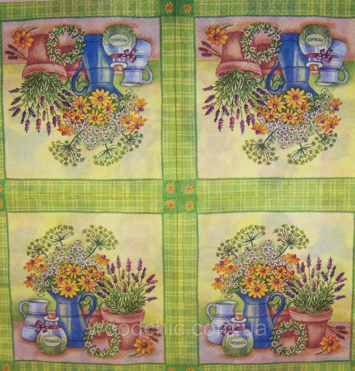 Серветка Квіткова композиція, фото 1