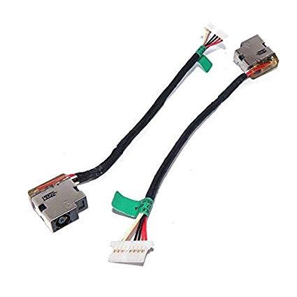 Роз'єм живлення для ноутбука HP 15-A, 250 G4, 250 G5, 430 G3 з кабелем 8-pin (799736-t57 cbl00705-0105) б/в, фото 1