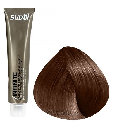 Стійка безаміачна фарба для волосся DUCASTEL Subtil Infinite 60 мл 6.45 - Темний блондин мідний червоне дерево