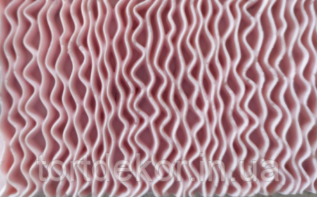 Силіконовий молд "Текстура рюші 2", фото 1