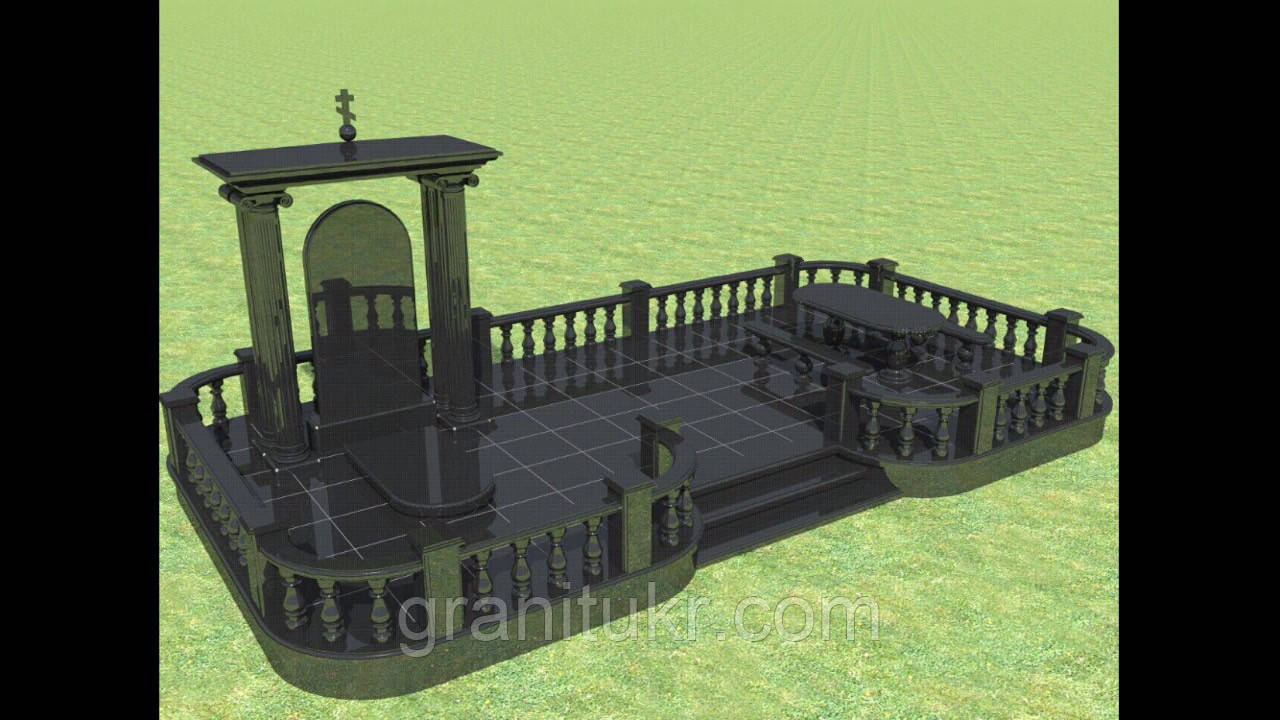 Меморіальний комплекс із граніту, фото 1