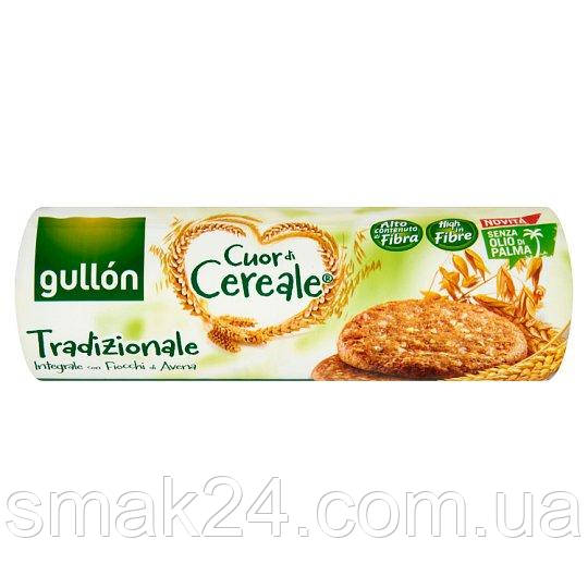 Печиво вівсяне без пальмової олії Gullon Cuor di Cereale Tradizionale 280г Іспанія