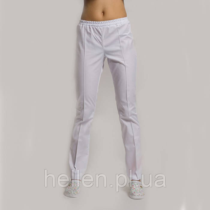 Штани білі медичні