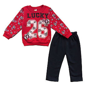 Теплий костюм для дівчинки. 86 см