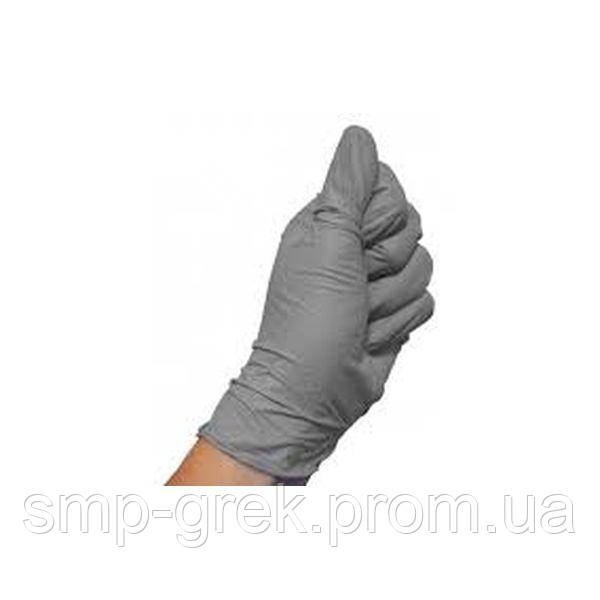 Colad рукавички нітрилові сірі XL