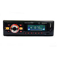 Автомагнитола в машину 1DIN Caraudio 1289 ISO + пульт ДУ+MP3+FM+USB