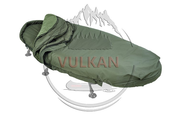 Найтепліший спальний мішок Trakker Oval 365 Sleeping Bag (210x90)