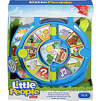 Розвиваюча дошка FISHER-PRICE LITTLE PEOPLE WORLD OF ANIMALS SEE N SAY TOY