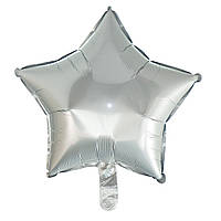 Повітряна куля з фольги "Зірка" для гелію/повітря 18", 45 см