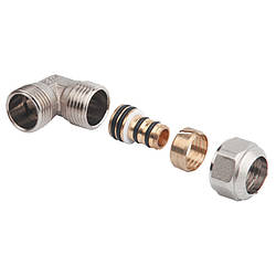 Куточок обтискний Icma 16х3/4" НР No534