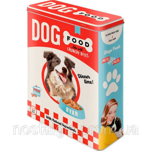 Жерстяна банка XL Ностальгічне-Art Dog Food | Ностальгічне-Art 30325