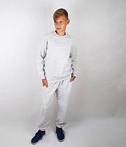Спортивний костюм для хлопчика 94 Сіро-Ліловий, 140