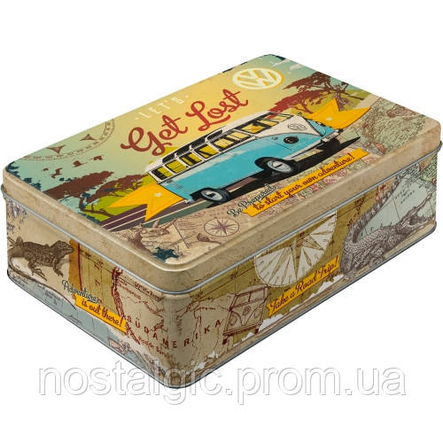 Коробка для зберігання Ностальгічне-Art VW Bulli - let's Get Lost (30701)