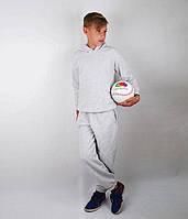 Стильный спортивный костюм для мальчика 94 Серо-Лиловый, 164