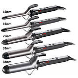 Плойка для волосся BaByliss PRO Titanium Tourmaline Computer 19 мм з дисплеєм BAB2272TTE, фото 3