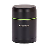 Термос харчовий для супу Kamille KM-2092 500мл Термос з нержавіючої сталі для супу Термос для обідів, фото 7