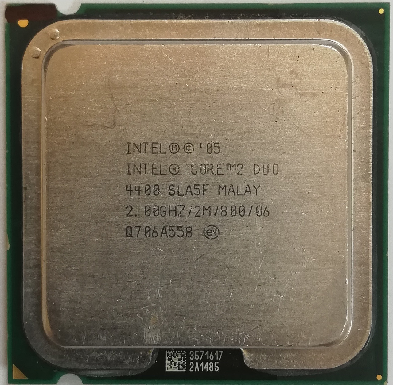 Процесор Intel Core 2 Duo E4400 SLA5F 2.00 GHz 2M Cache 800 MHz FSB Socket 775 Б/В