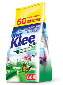 Пральний порошок універсальний Klee universal, 5кг Clovin Кловін (60 пр)