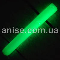 Полімерна глина Пластишка, No0501 салатовий люмінофорний, фосфоресцентний 17 г/Полімерна глина Пластівка 0501