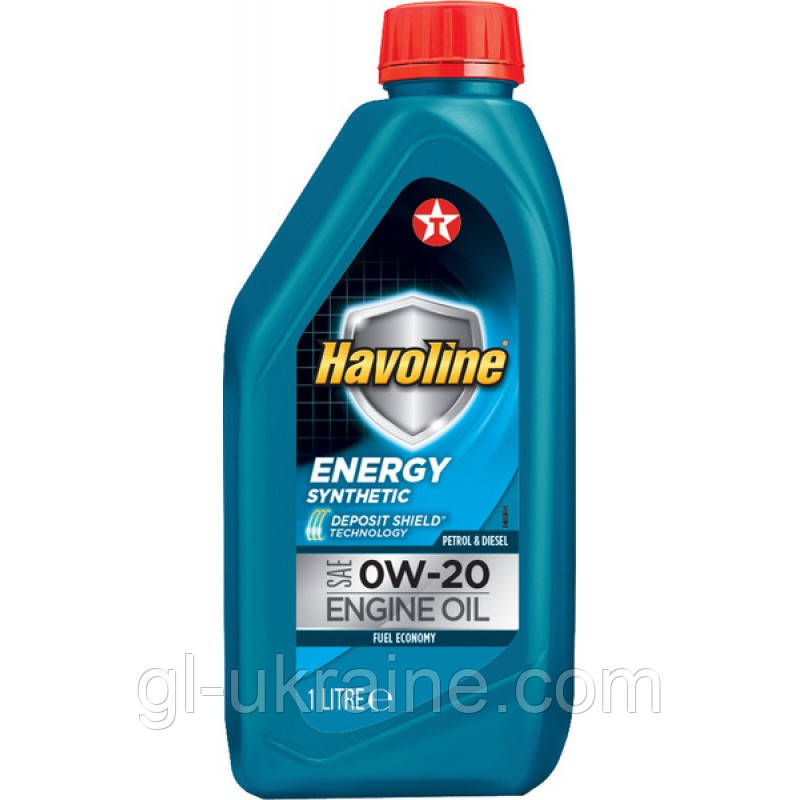Моторна олива TEXACO Havoline Energy 0W-20, 1 л (Volvo - RBS0-2AE)