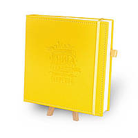 Кук-бук для записи рецептов в обложке "Желтый"