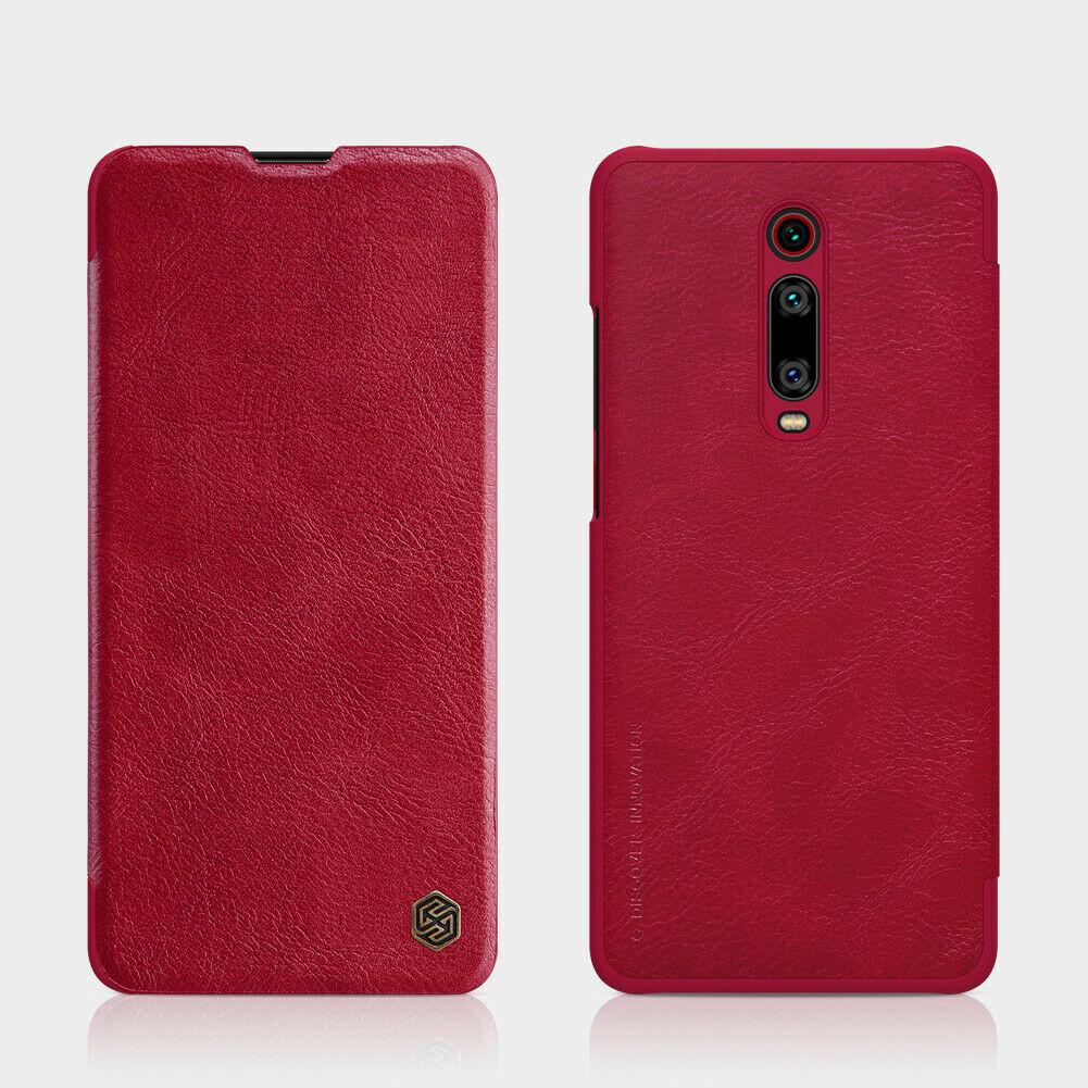 Nillkin Xiaomi Redmi K20/ K20 Pro Qin Red leather case Шкіряний Чохол Книжка