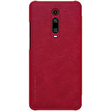 Nillkin Xiaomi Redmi K20/ K20 Pro Qin Red leather case Шкіряний Чохол Книжка, фото 4