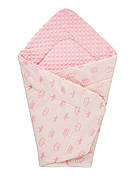 Плед DOTINEM Minky плюшевий дитячий рожевий 75х85 см (213145-1)