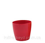 Кашпо Магнолія БІЛИЙ ПЕРЛАМУТР 5 л з підставкою, фото 3