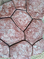 Тротуарная плитка "Каштан" Мрамор классический коричневый