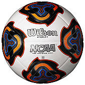 М'яч футбольний Wilson NCAA STIVALE II SB, розмір 5, білий-синій-чорний (WTE9803XB05)