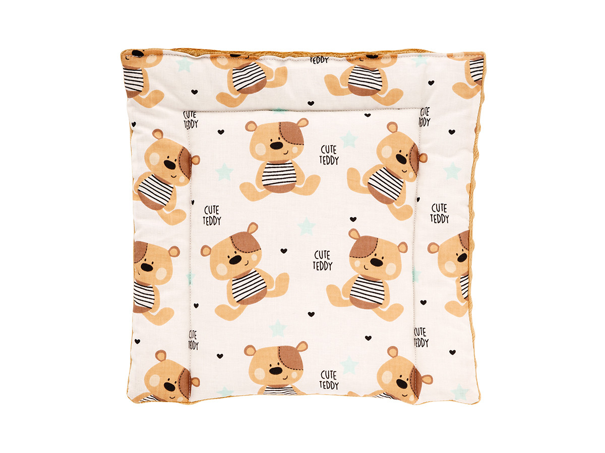 Подушка DOTINEM Minky плюшева дитяча капучино 35х35 см (213471-2)