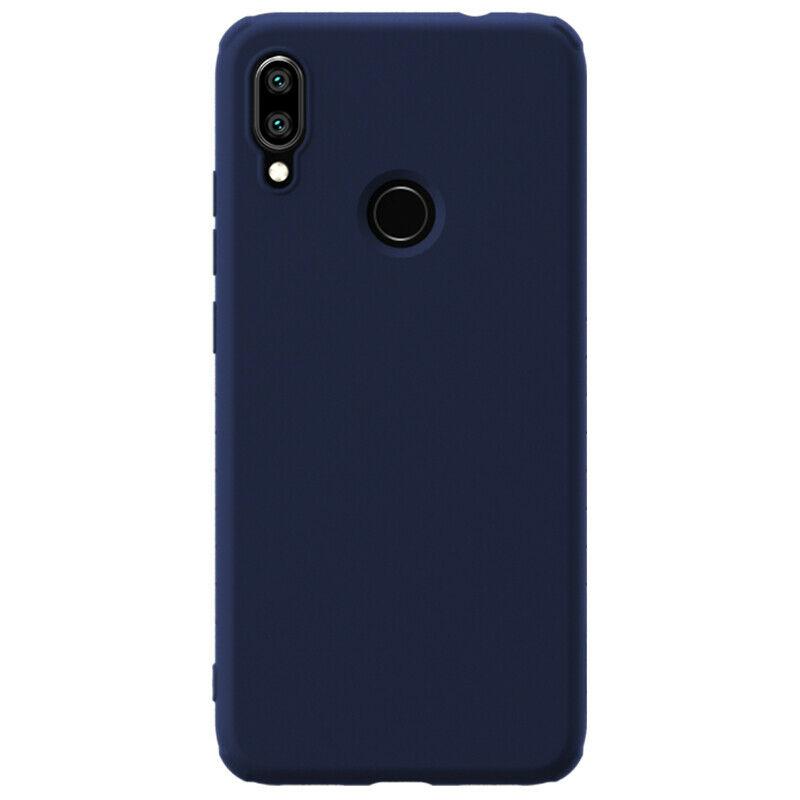 Nillkin Xiaomi Redmi Note 7/ Note 7 Pro Rubber-wrapped Protective Case Blue Гумовий Чохол