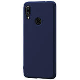 Чохол Nillkin Xiaomi Redmi Note 7/ Note 7 Pro Rubber-wrapped Protective Case Blue Гумовий, фото 4