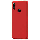 Nillkin Xiaomi Redmi Note 7/ Note 7 Pro Rubber-wrapped Protective Case Red Гумовий Чохол, фото 4