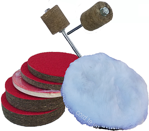 Круги войлочні та хутро
