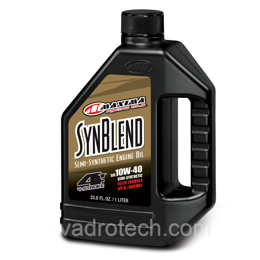 Синтетична моторна олива для квадроциклів і багі Maxima SYNTHETIC BLEND 10W30 1 л 34901B, фото 1