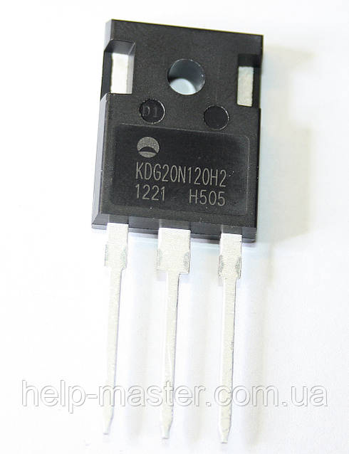 Транзистор KDG20N120H2 (TO-247): продажа, цена в Киевской