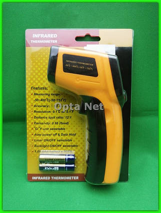 Безконтактний інфрачервоний цифровий термометр, пірометр