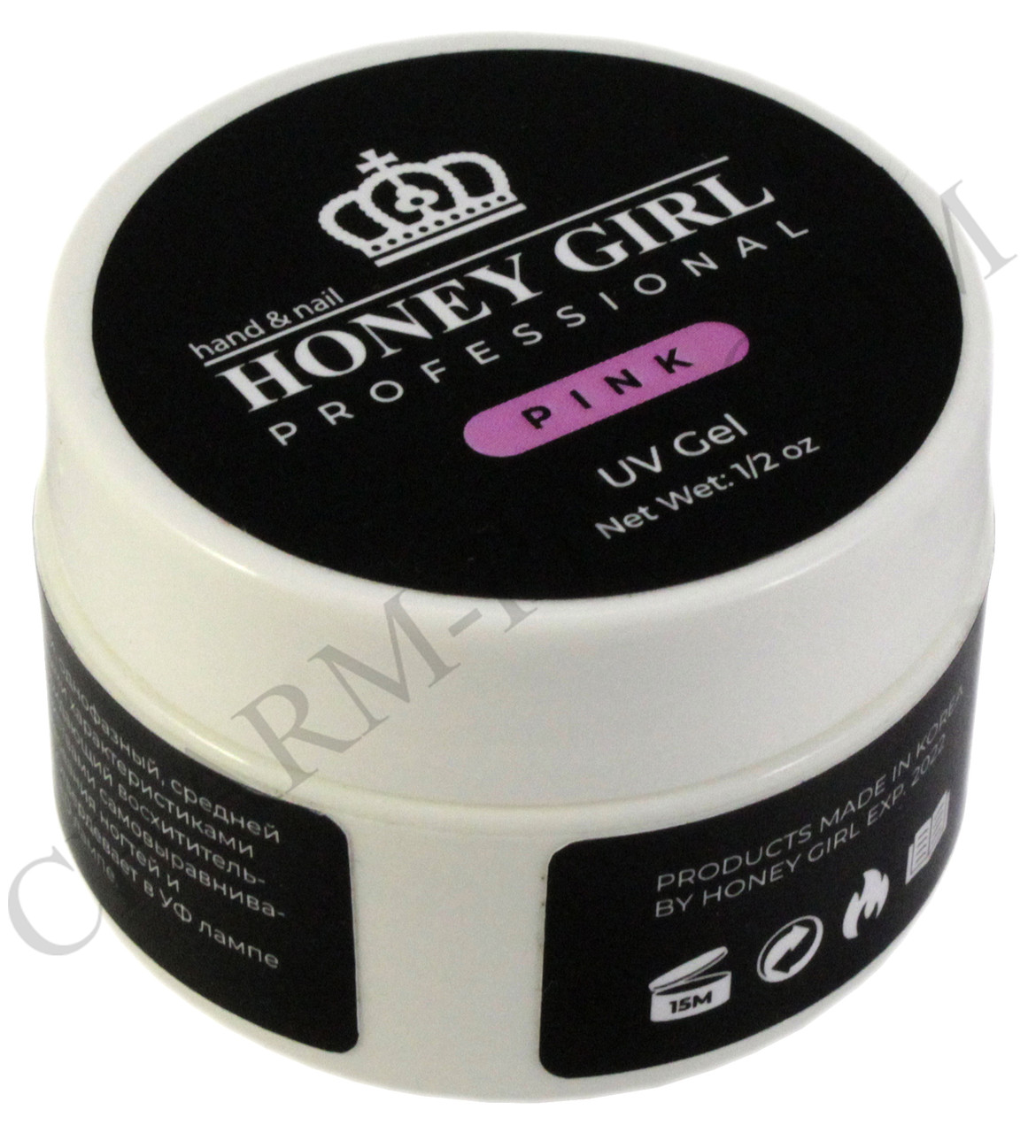 Гель для нарощування нігтів Honey Girl Pink (15 мл)