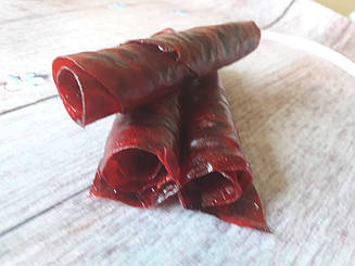 Натуральна фруктова пастила зі смаком смородини, без цукру